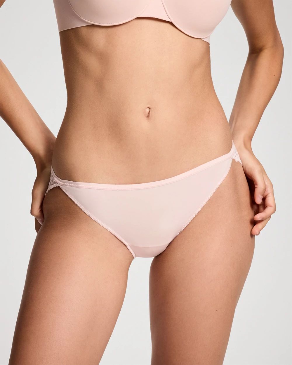 Lace Back Bikini Panty click to view larger image.