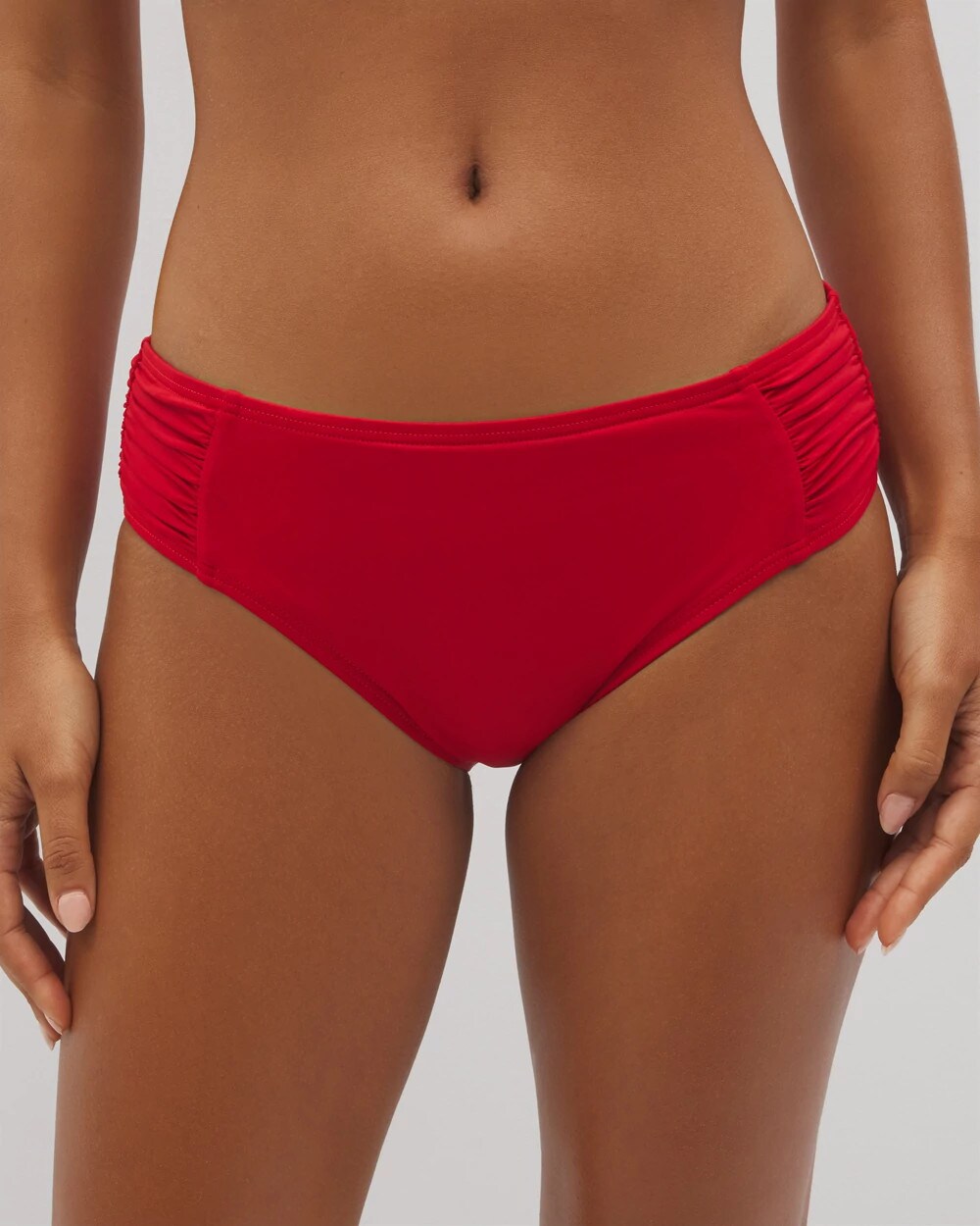 Ruched Bikini Bottoms