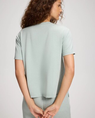 Short-Sleeve Pocket Pajama Tee click to view larger image.