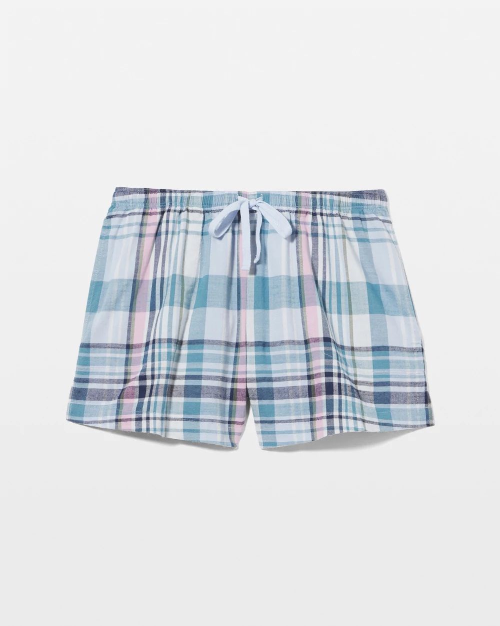 Textured Cotton Printed Pajama Short