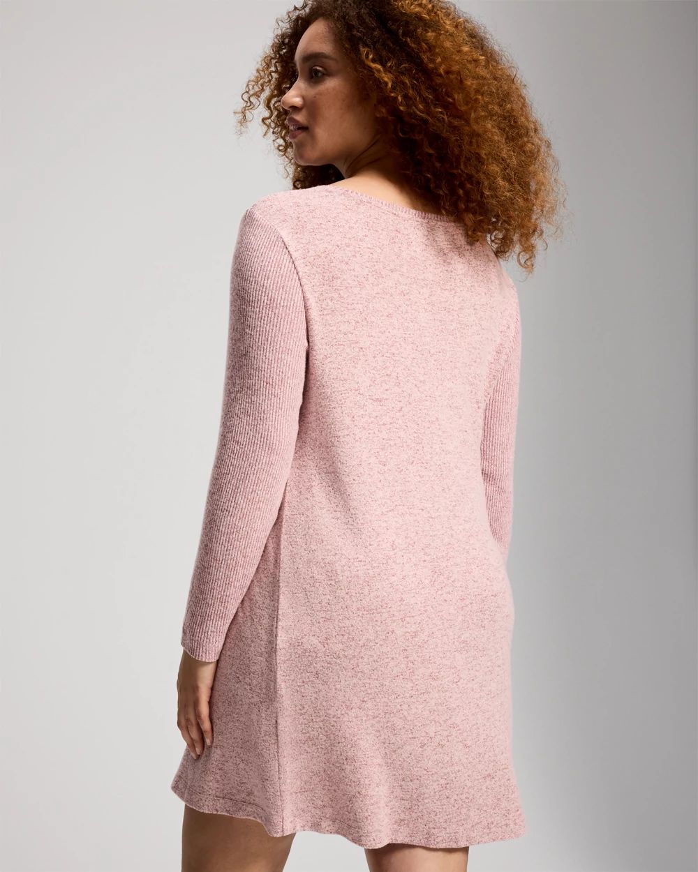 Relaxed Long-Sleeve Sleepshirt click to view larger image.