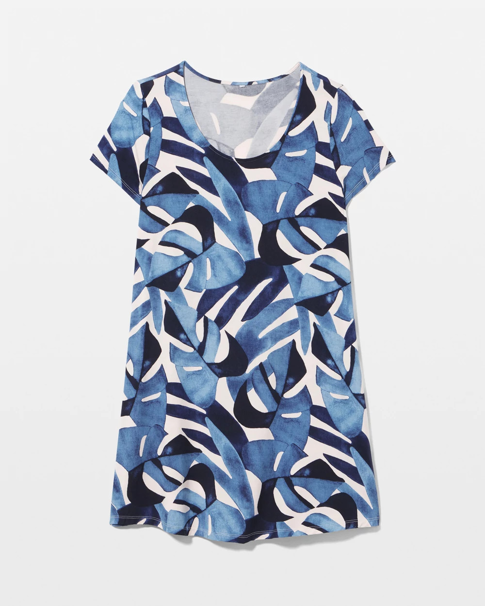 Short Sleeve Scoop Neck Sleepshirt