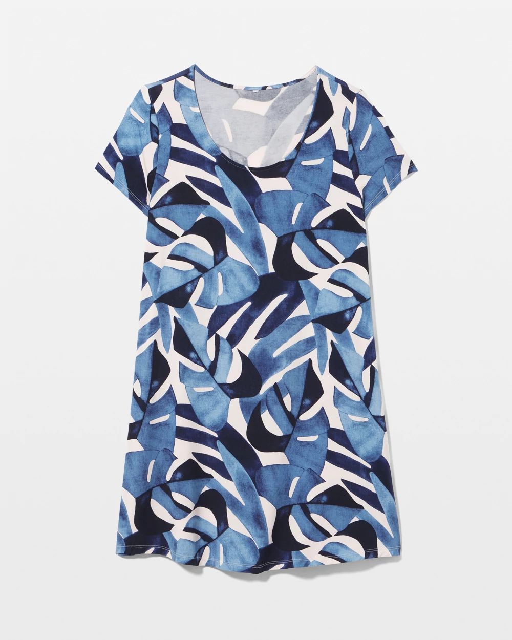 Cool Nights Short Sleeve Scoop Neck Sleepshirt