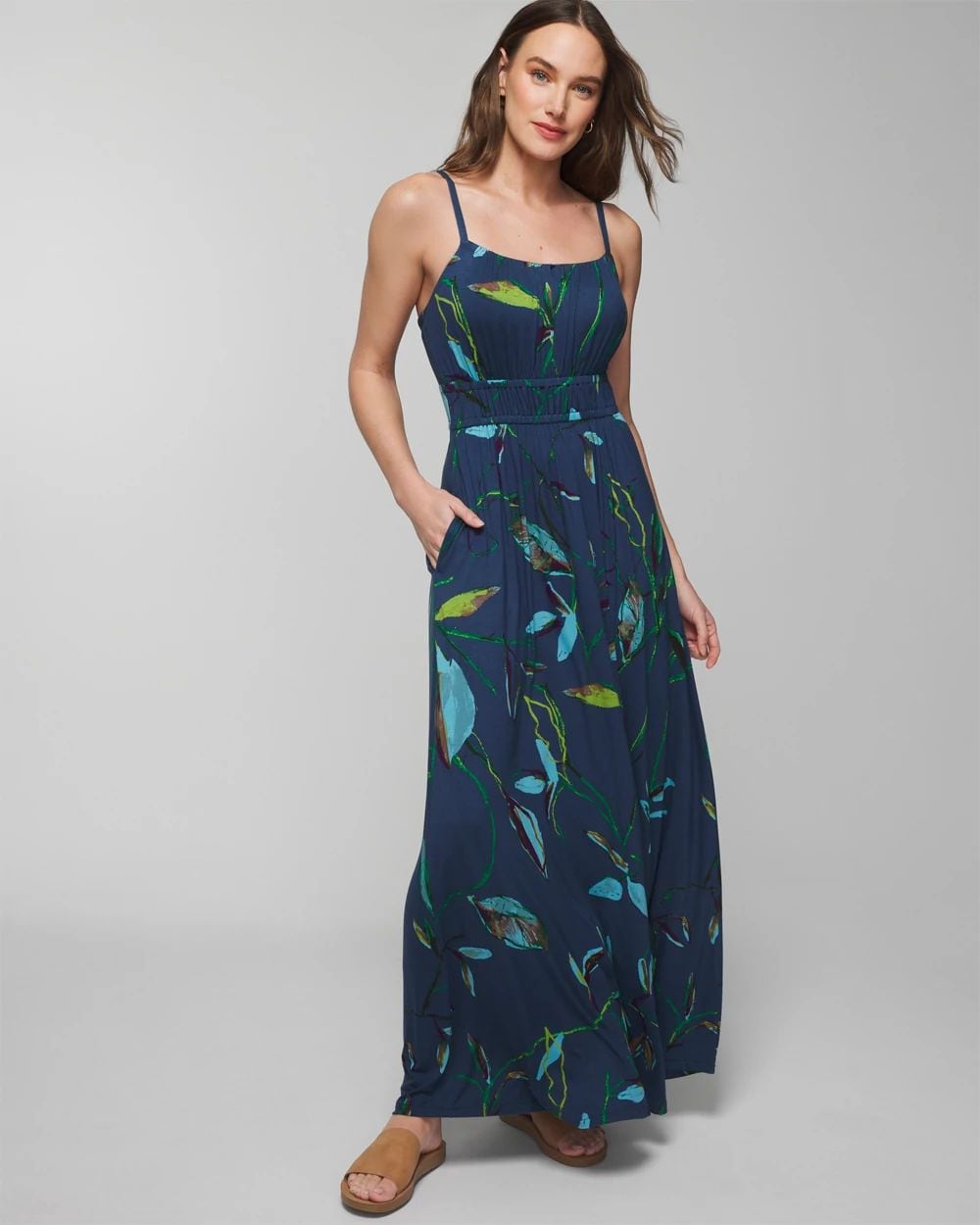 Soft Jersey Paradiso Maxi Bra Dress