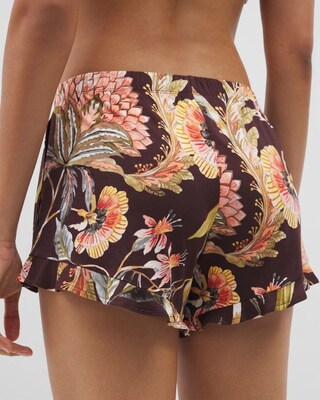 Ruffle Pajama Shorts click to view larger image.