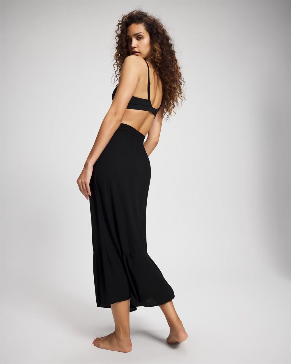 Rayon Crepe Cover Up Skirt click to view larger image.