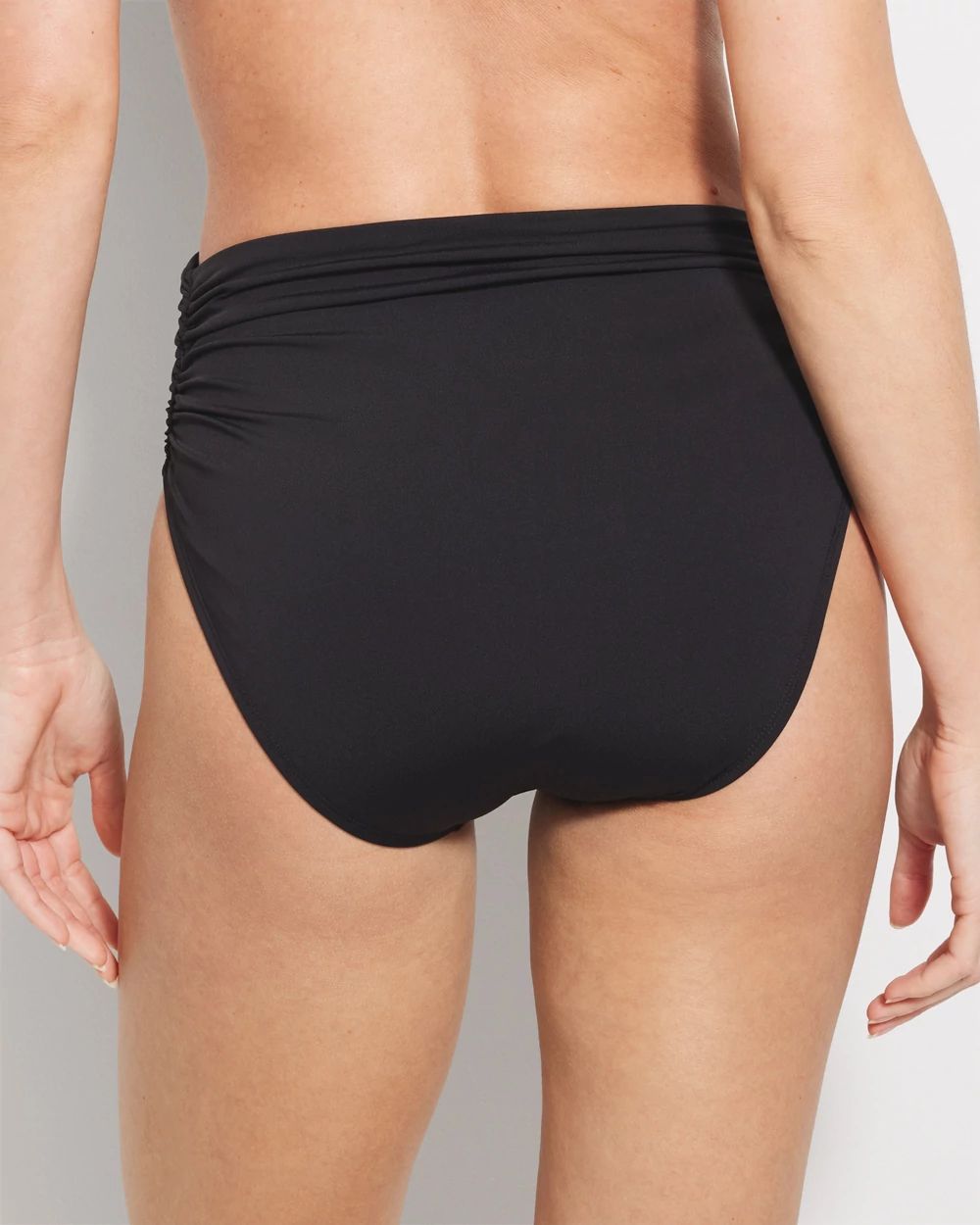 Bleu Rod Beattie Side-Shirred Bikini Bottom