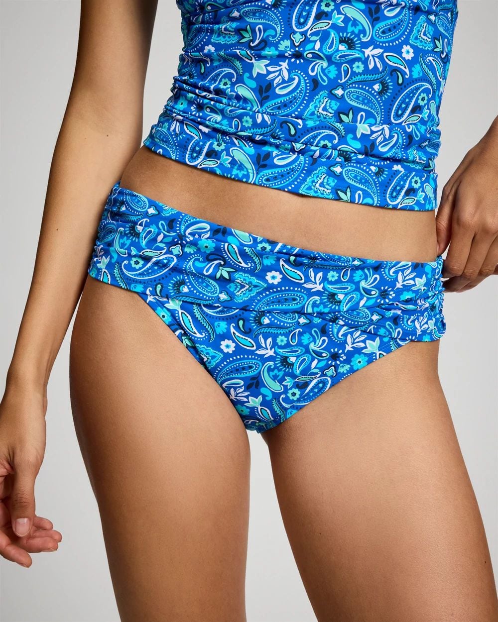 Bleu Rod Beattie Meet Me in Sorrento Sarong Hipster Swim Bottom