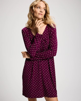Long-Sleeve Sleepshirt