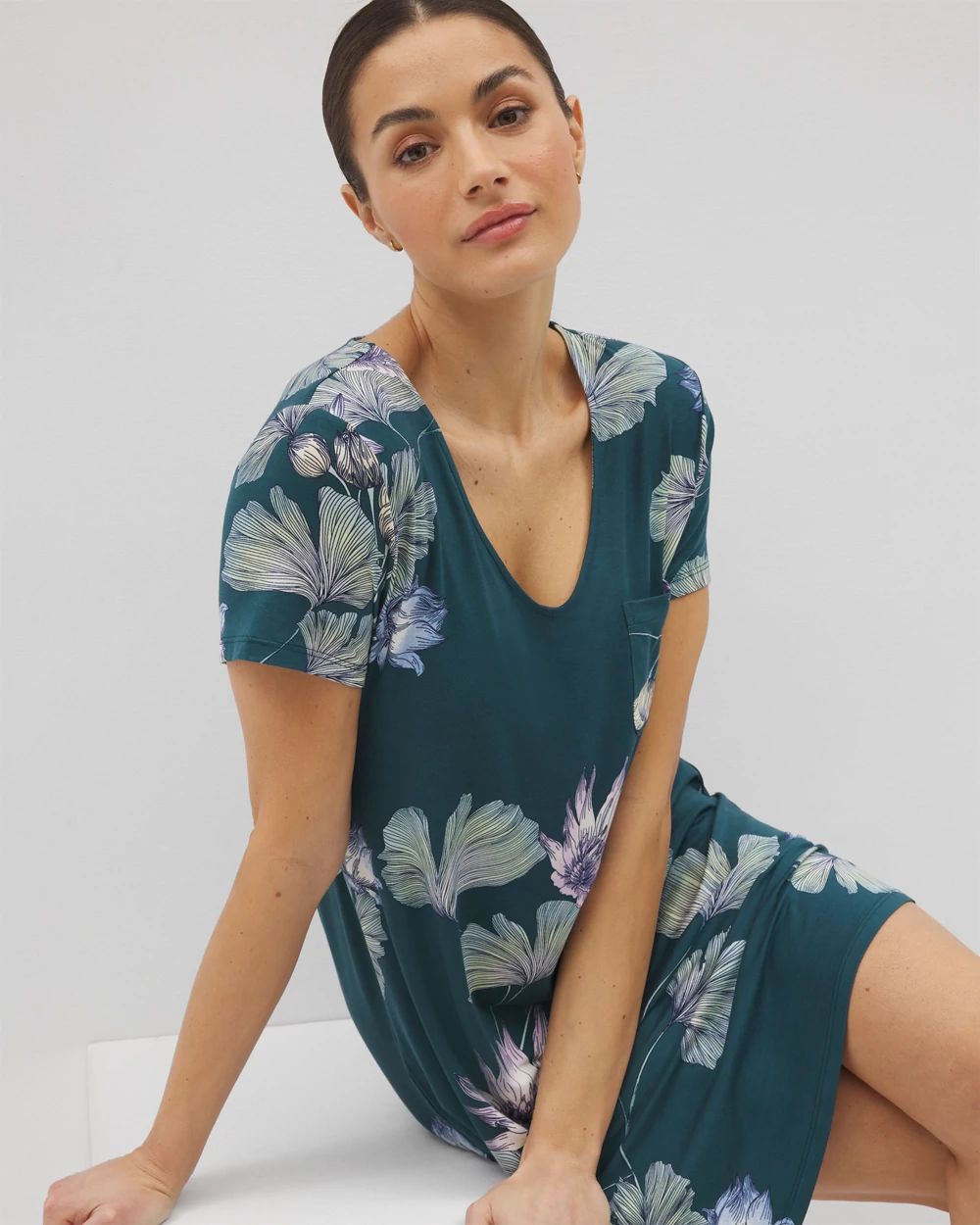 Cool Nights Short Sleeve Sleepshirt