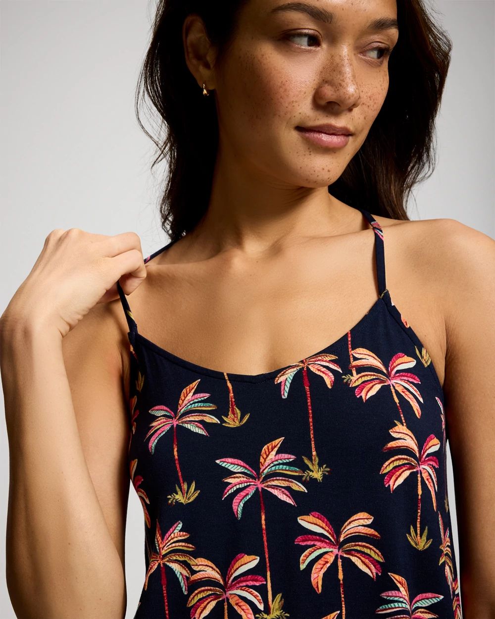 Cool Nights Strappy Sleepshirt