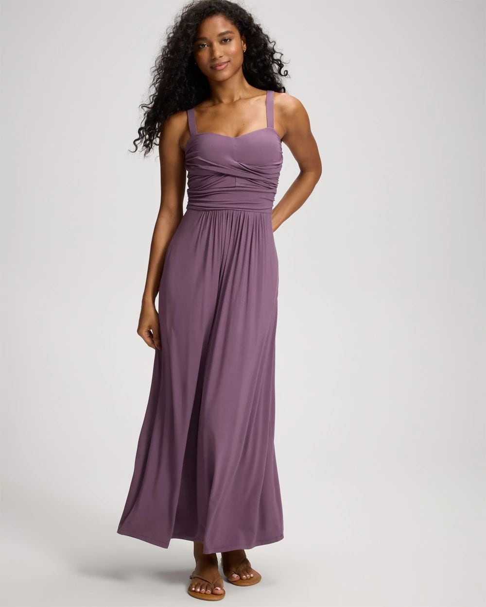 Twist Bodice Maxi Bra Dress | Soma
