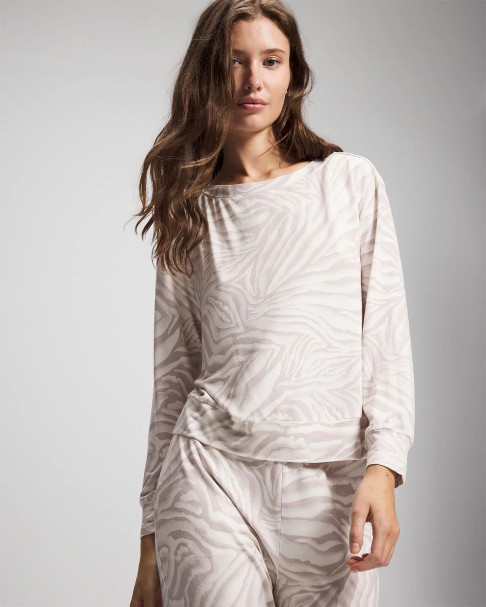 Sunday Long-Sleeve Pajama Top