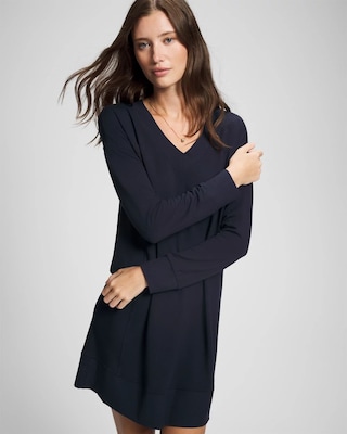 Ultrasoft Fleece Sweatshirt Dress