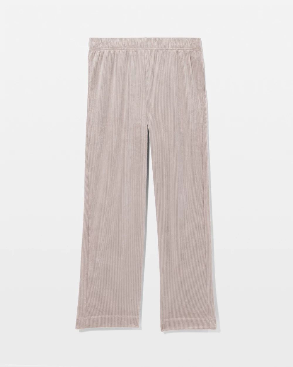 bed Wide-Leg Pajama Pants click to view larger image.
