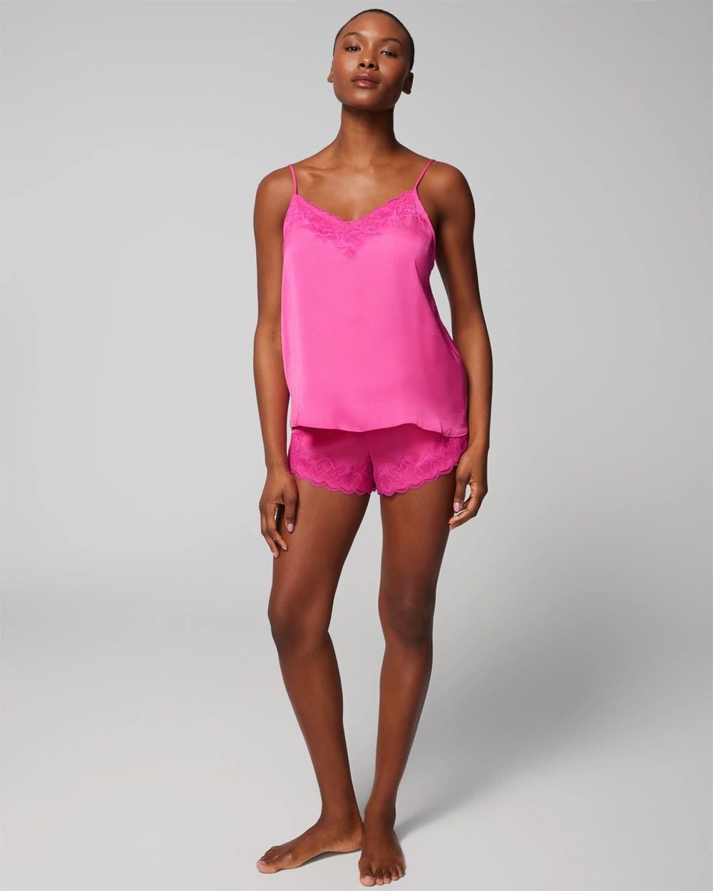 Lace-Trim Pajama Cami