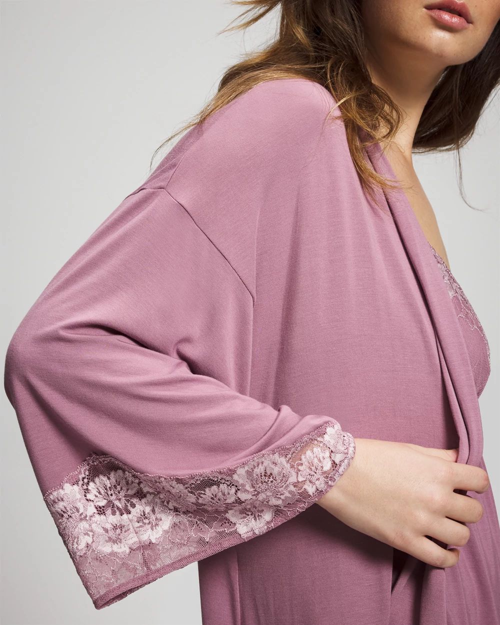 Cool Nights Lace Robe