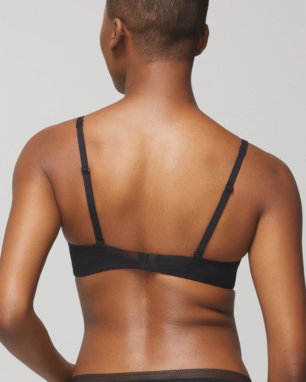 Soma Unlined Balconette Bra with Stretch Lace