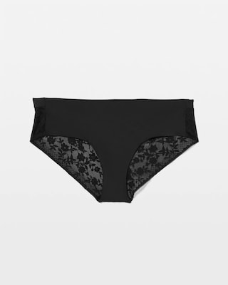 Cheeky Petite Floral Lace Back Panty click to view larger image.