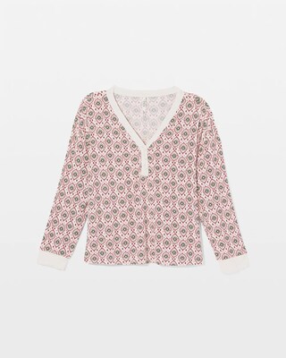 Long Sleeve Henley click to view larger image.