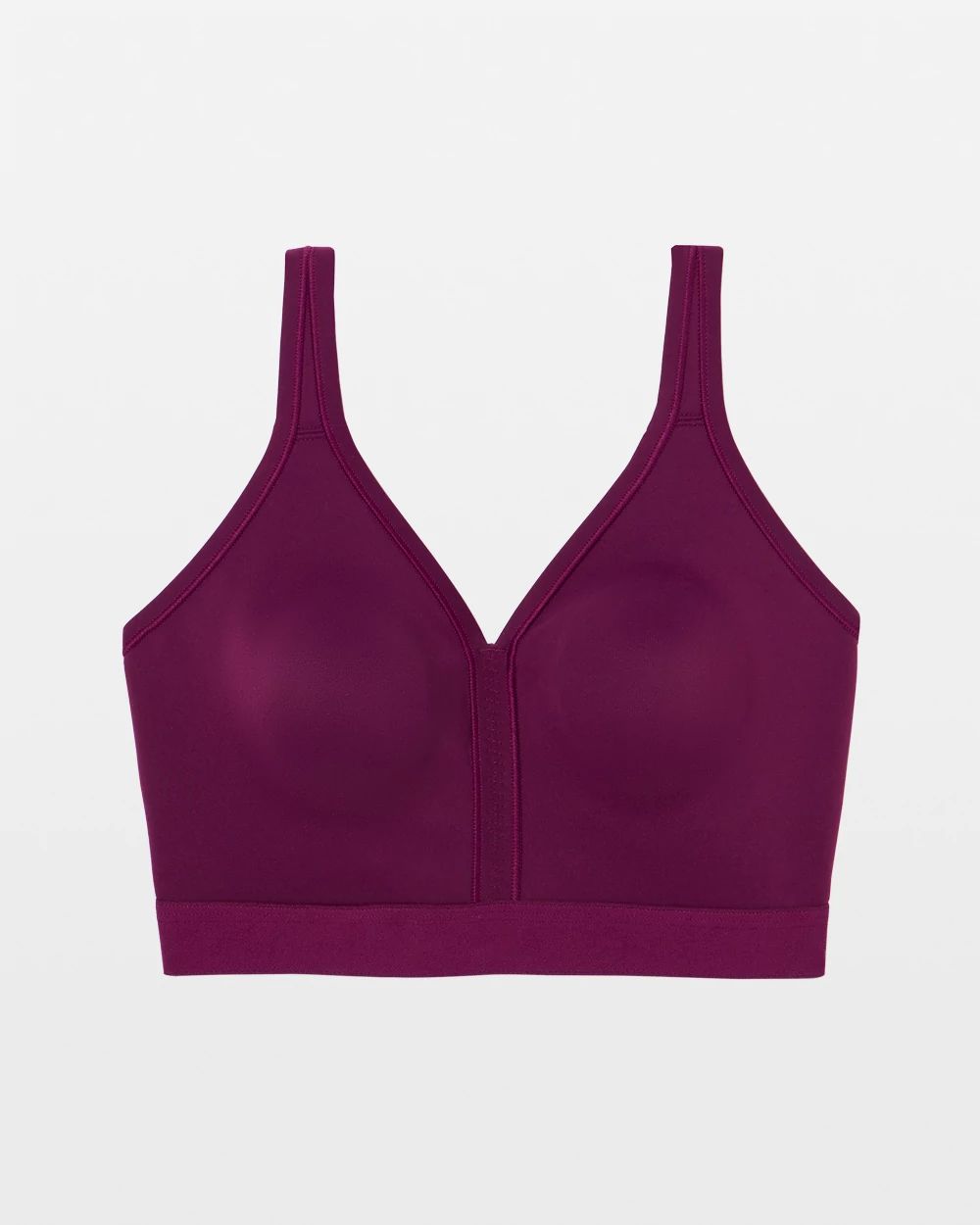 Wireless Unlined Full Coverage Bra click to view larger image.