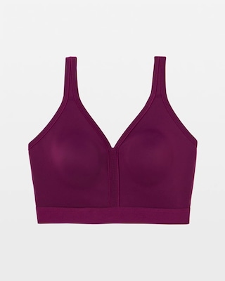 Wireless Unlined Full Coverage Bra click to view larger image.