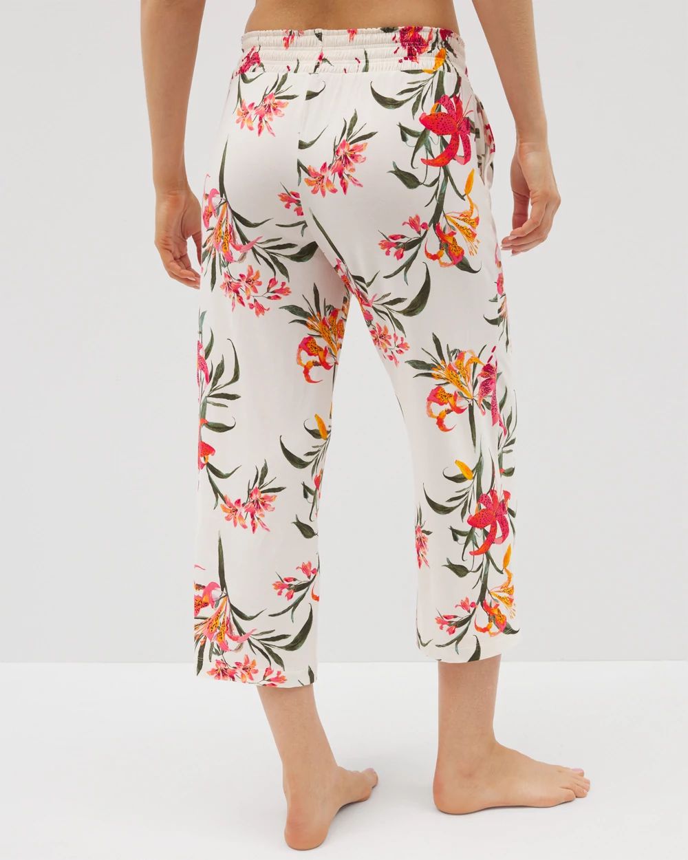 Cool Nights Cropped Pajama Pants