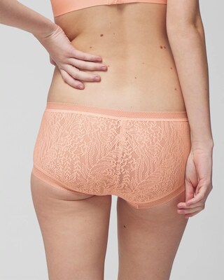 Soma Boyshort Panty with Stretch Lace click to view larger image.