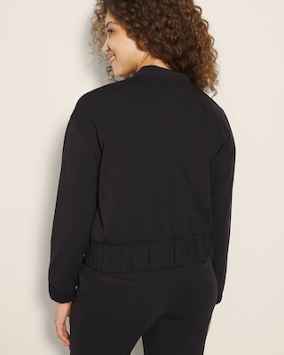 Cropped Bomber Jacket click to view larger image.