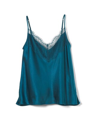 Satin Lace Pajama Cami