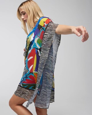 Bleu Rod The Mix Chiffon Caftan