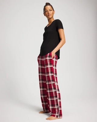 Packaged Short-Sleeve Pant Pajama Set click to view larger image.