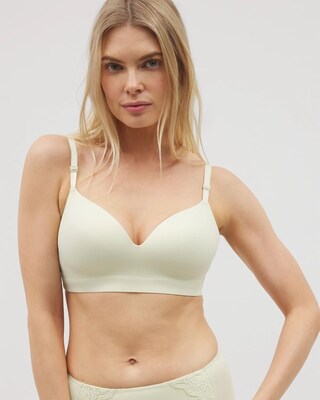 Luxe Wireless Bra with Lace Back