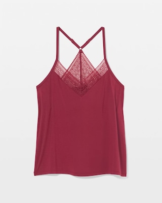 Geo Lace Pajama Cami click to view larger image.
