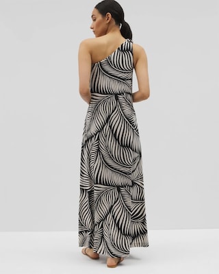 One-Shoulder Maxi Bra Dress click to view larger image.