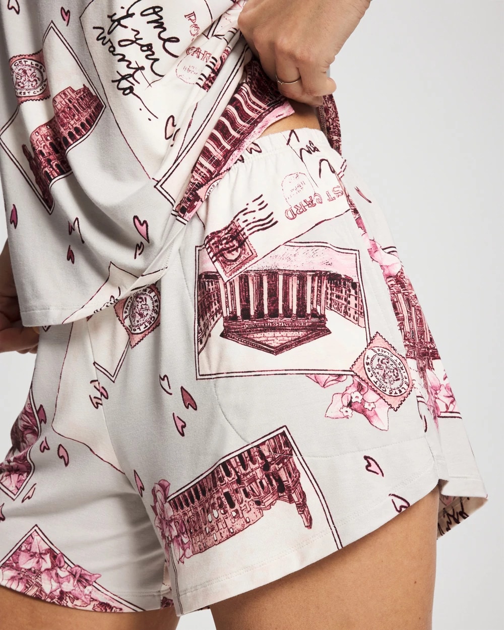 Relaxed Pajama Short