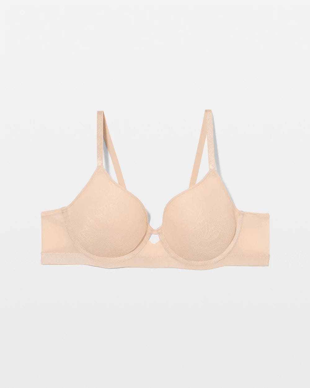 Lightly Lined Smooth Lace Perfect Coverage Bra click to view larger image.