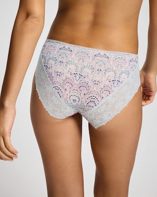 Floral Lace Hipster Panty click to view larger image.