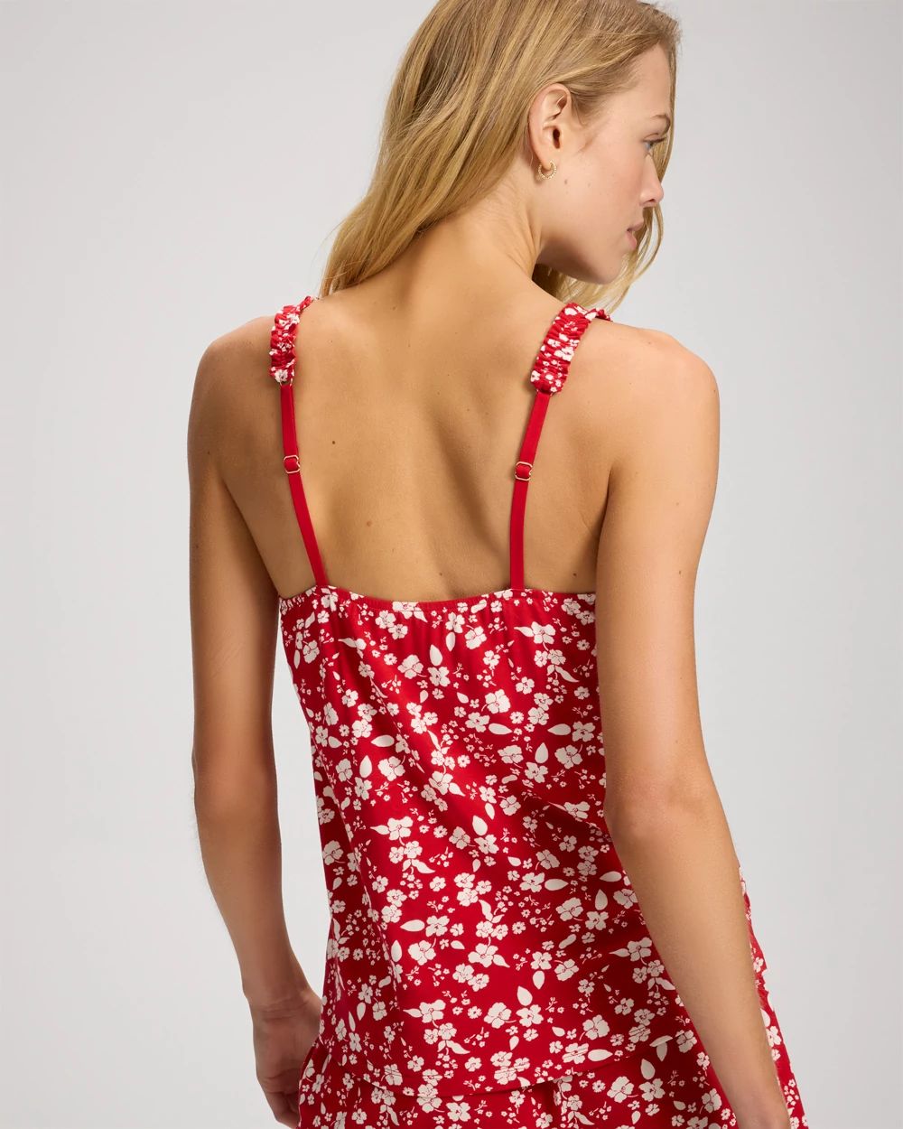 Cool Nights Mini Ruffle Pajama Cami