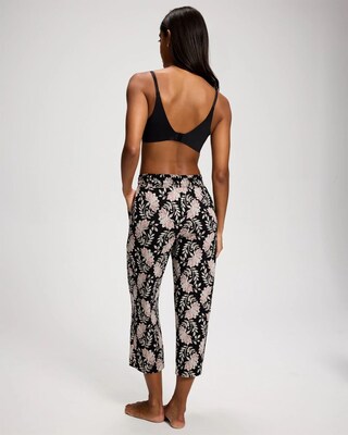 Cropped Pajama Pants click to view larger image.