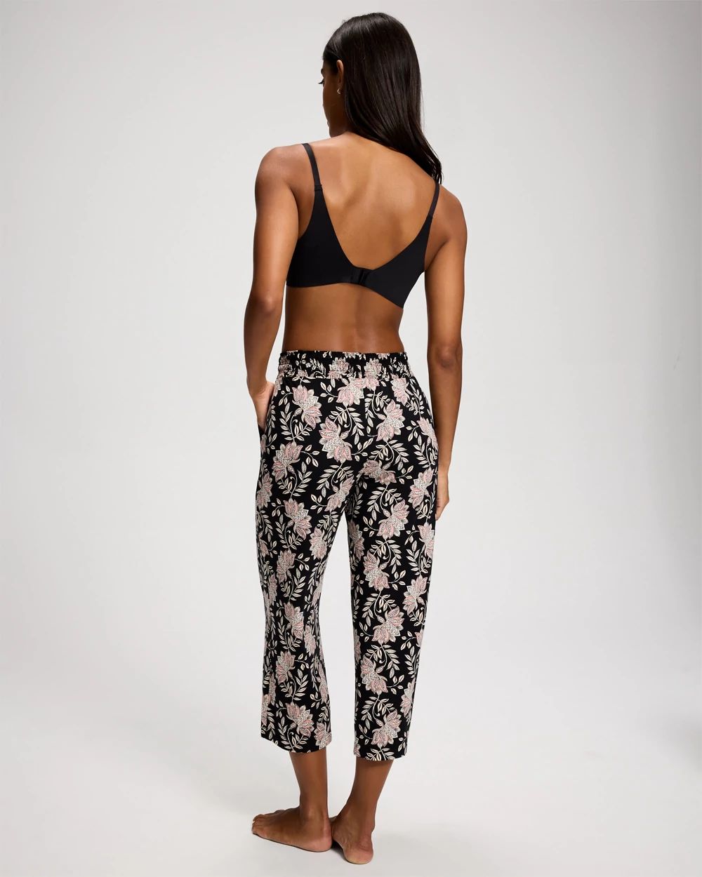 Cool Nights Cropped Pajama Pants