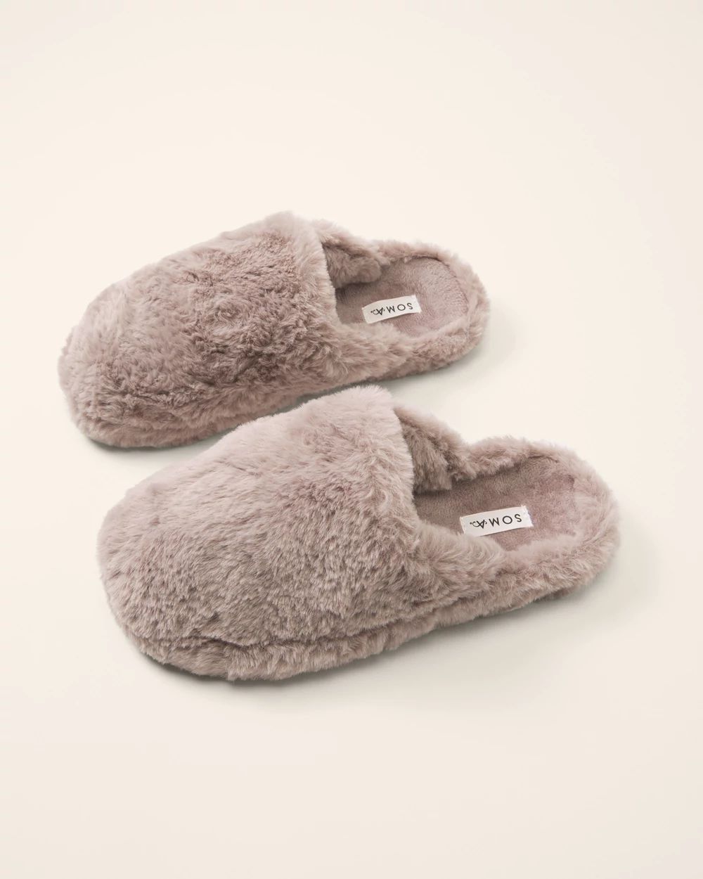 Faux Fur Mule Slide Slipper