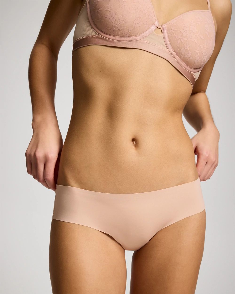 Almost Bare Cheeky Petite Floral Lace Back Panty