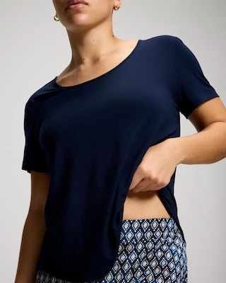 Packaged Short-Sleeve Pant Pajama Set click to view larger image.