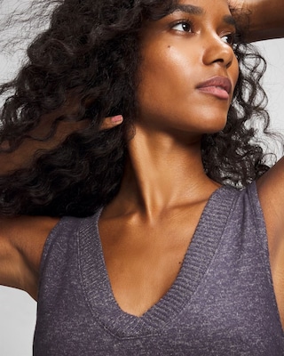 V-Neck Pajama Tank click to view larger image.