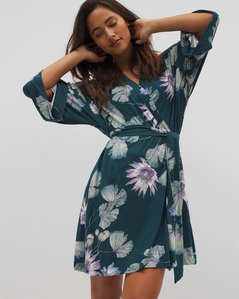 Cool Nights Short Robe