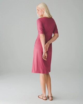 Twist-Front Dress