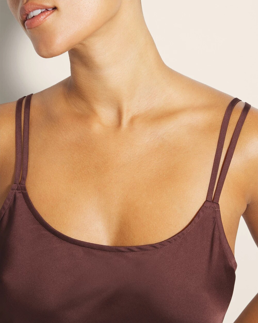 Double Strap Pajama Cami