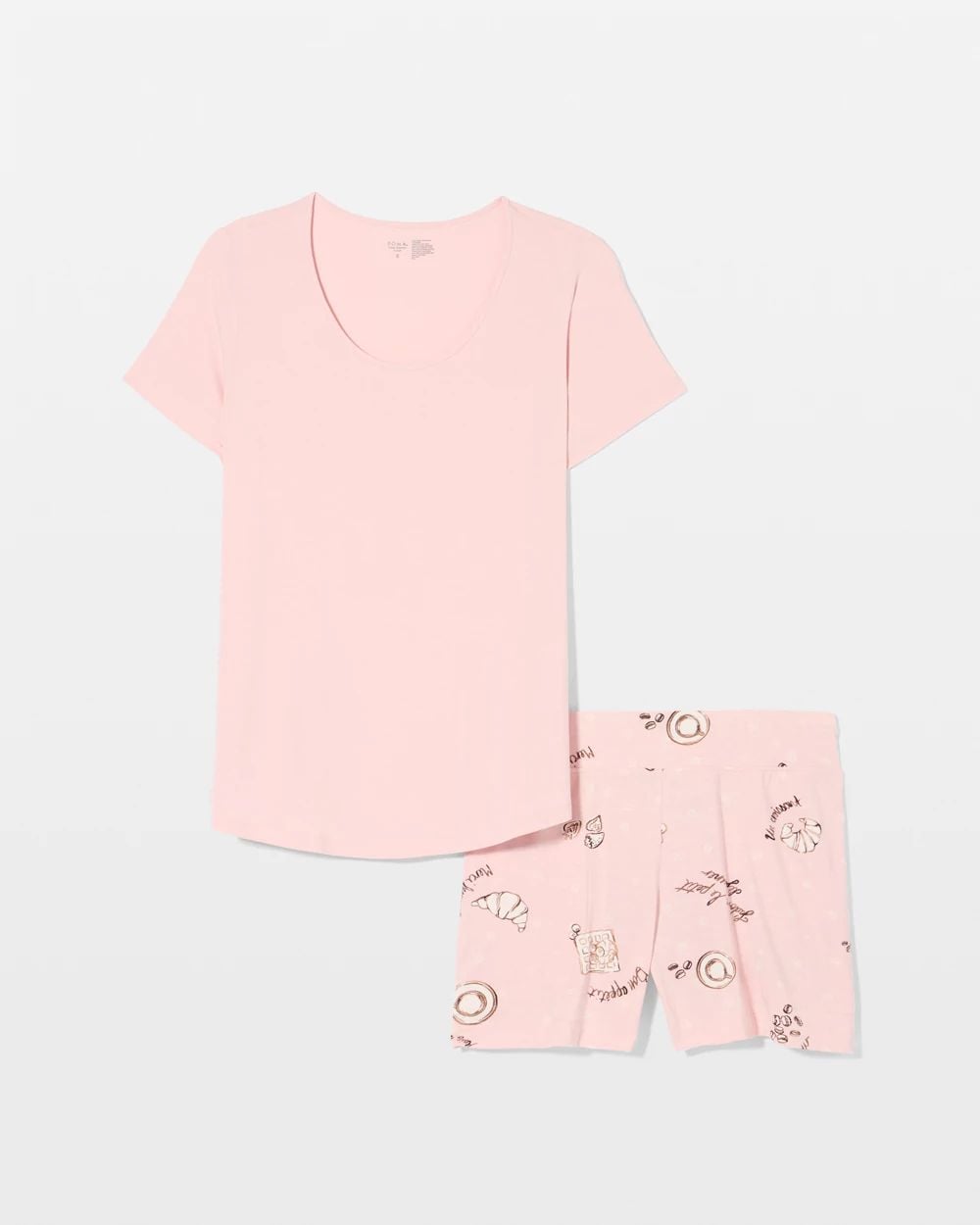 Short Sleeve and Short Pajama Set click to view larger image.