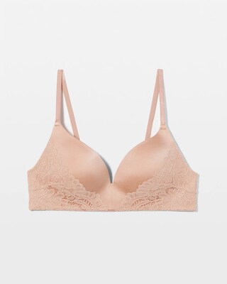 Wireless Lace Push-Up Bra click to view larger image.